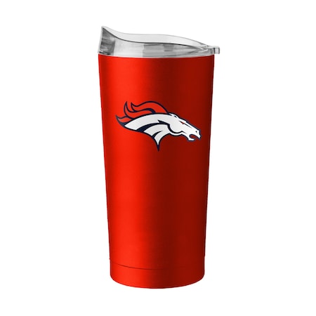 Logo Brands Denver Broncos 20oz Flipside Powder Coat Tumbler 610-S20PT-34